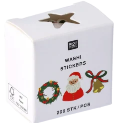 Washi stickers jul, Figurer