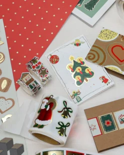 Washi stickers jul, Figurer