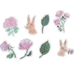 Washi Stickers, roses