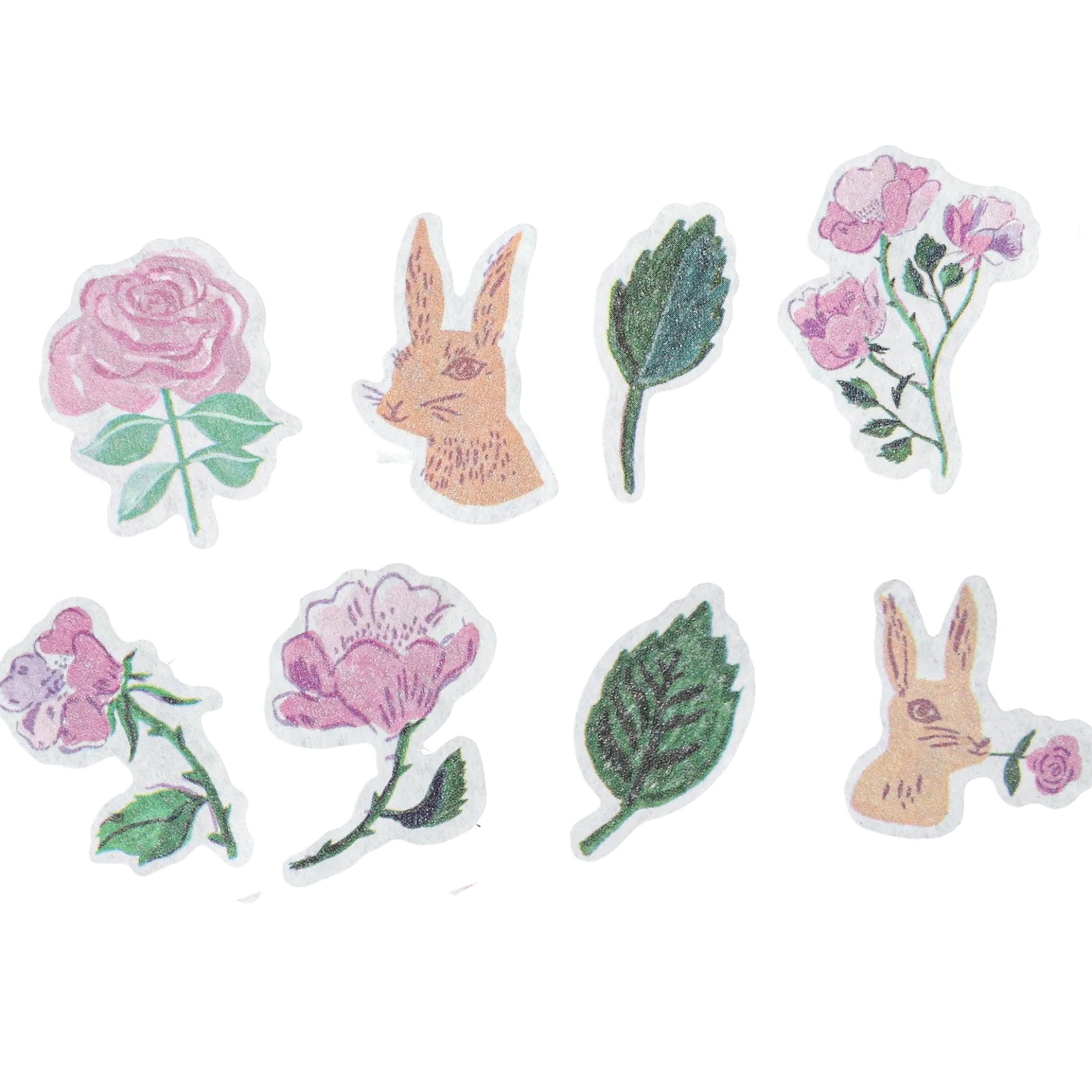 Washi Stickers, roses
