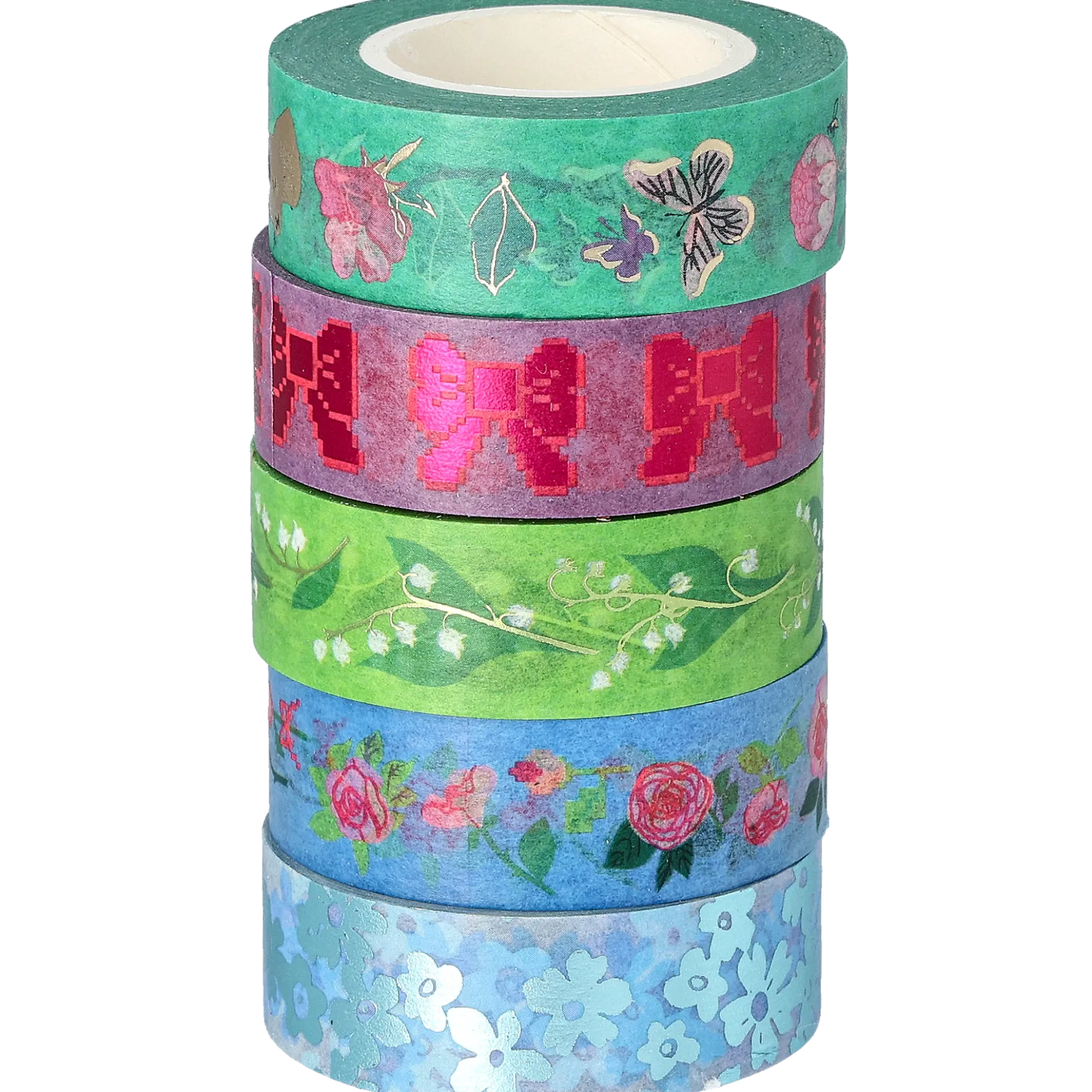 Washi Tape, Foil mix