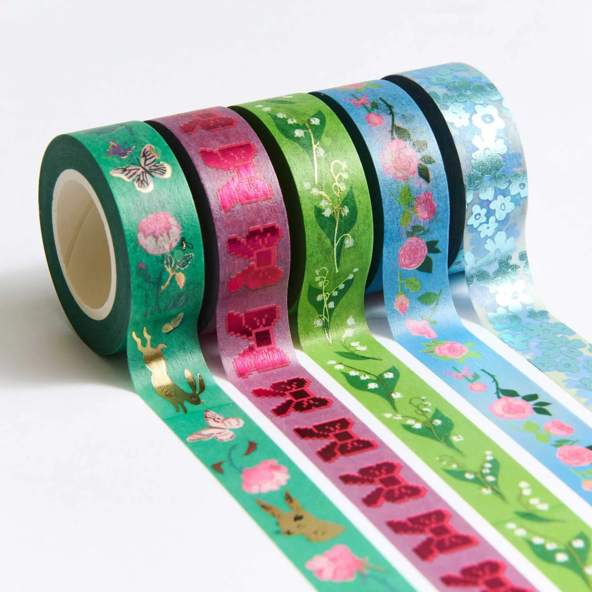 Washi Tape, Foil mix