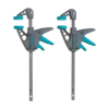 Wolfcraft Minitvingar Multifix 2 st