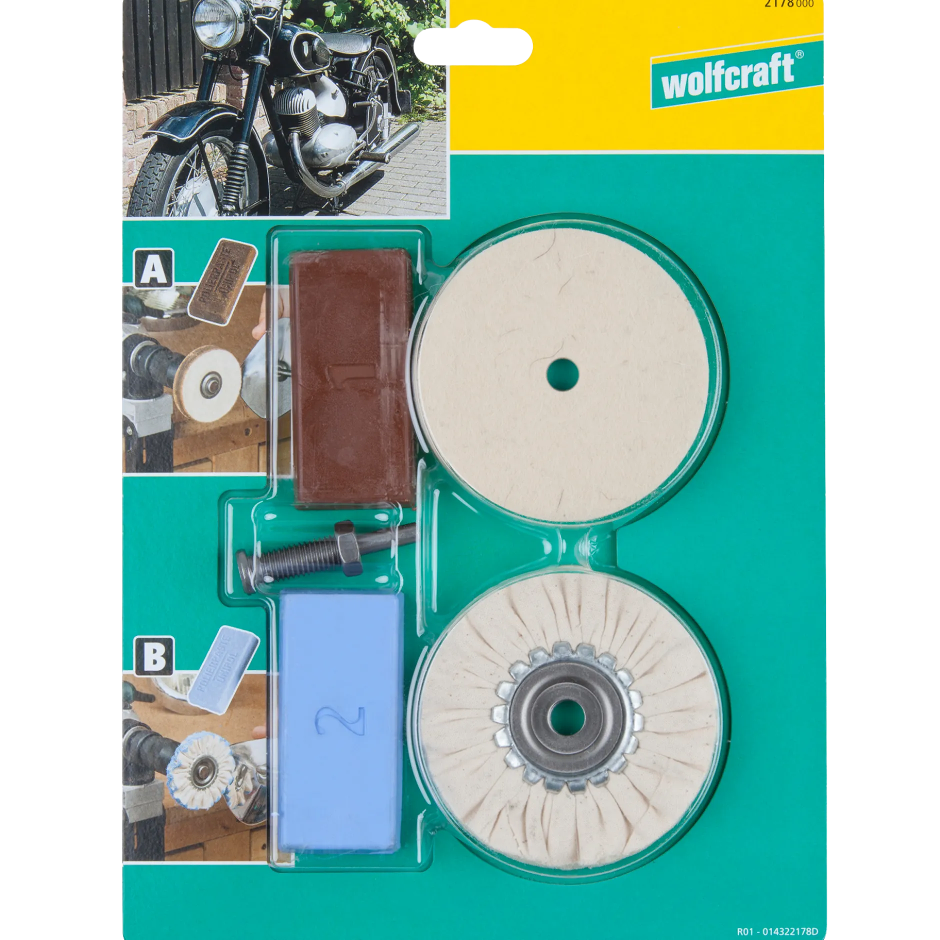 Wolfcraft Poler-set