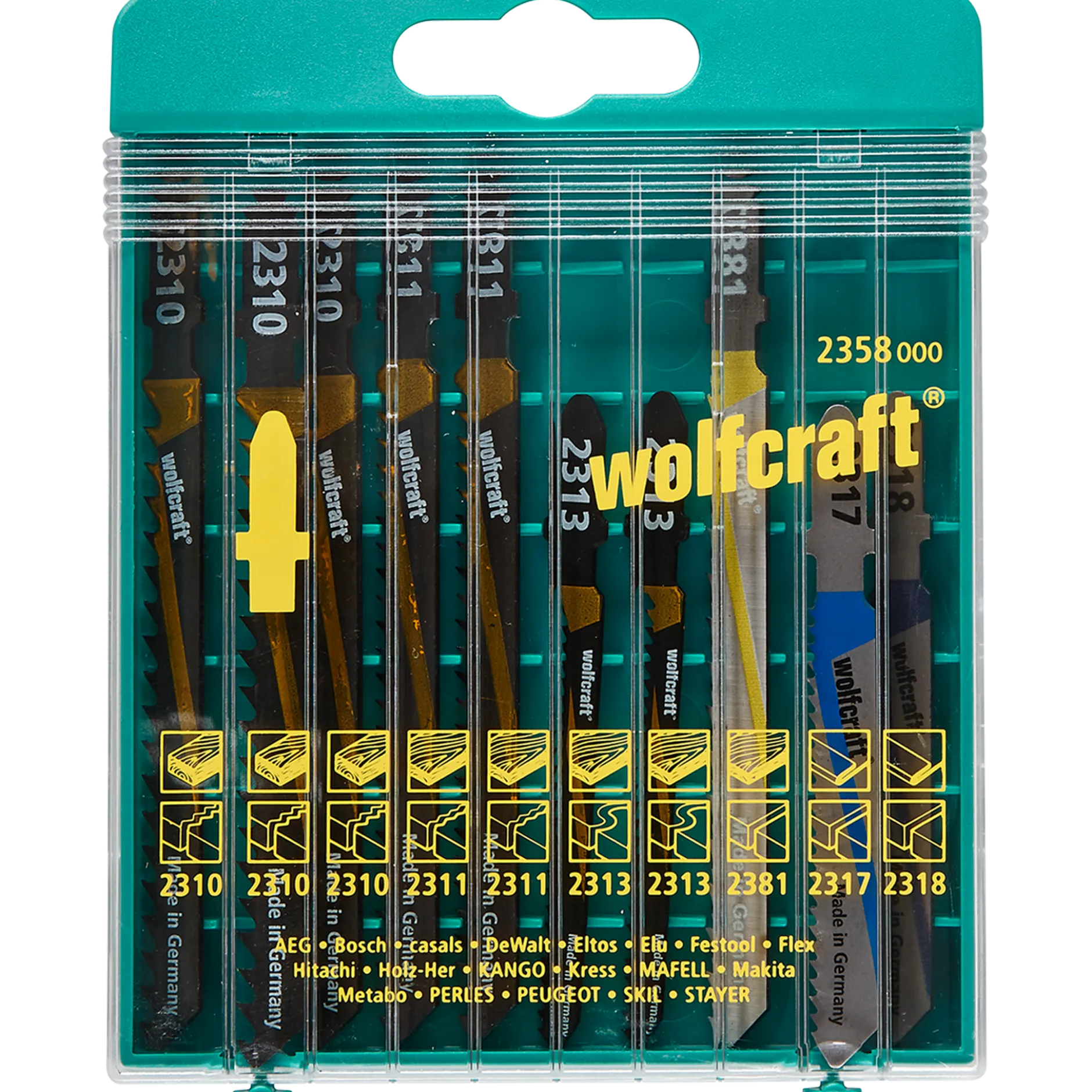 Wolfcraft Sticksågblad