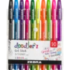 Zebra Doodler'z Gel pen, glitter