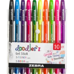 Zebra Doodler'z Gel pen, glitter