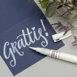 ZIG Cartoonist Brush Pen White